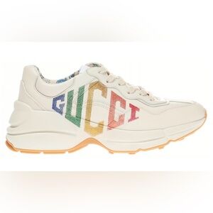 Gucci Logo Rhyton Glitter Sneaker